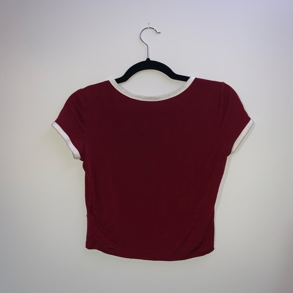 Cropped tee crew neck - Picture 4 of 4